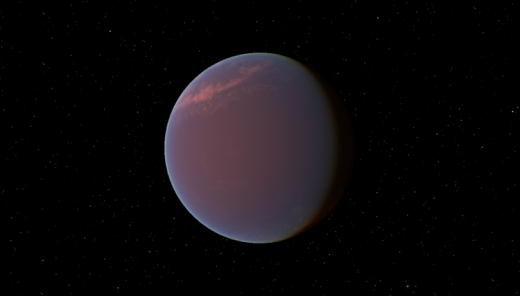 Artistic depiction of exoplanet GJ1214b.Wikimedia Commons, Tyrogthekreeper
