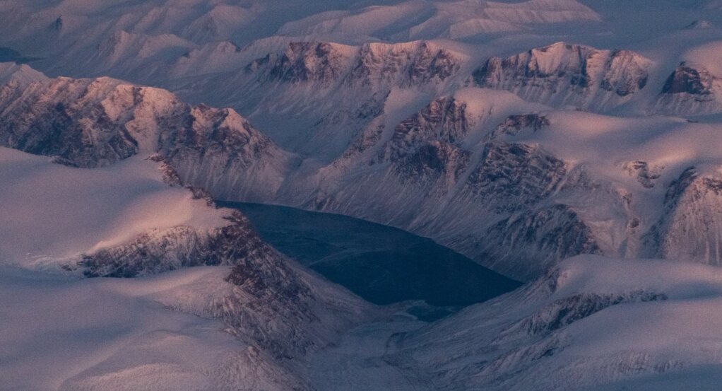 An aerial view of the Arctic tundra in Nunavut, Canada, from 2023. (Image credit: Getty Images)