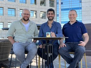 L-R: Amir Livne, Dr. Gil Shamai and Prof. Ron Kimmel