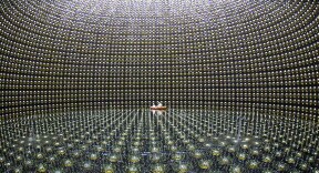 CAPTION The Super-Kamiokande experiment is located at the Kamioka Observatory, 1,000 meters below ground in a mine near the Japanese city of Kamioka. CAPTION The Super-Kamiokande experiment is located at the Kamioka Observatory, 1,000 meters below ground in a mine near the Japanese city of Kamioka.
