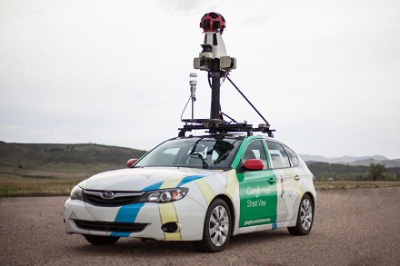 Some Google Street View cars have been specially equipped with methane analyzers to detect methane lakes from natural gas lines. Some Google Street View cars have been specially equipped with methane analyzers to detect methane lakes from natural gas lines.