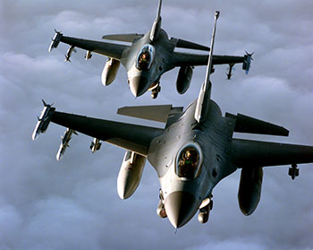 Using NIST's software testing system, Lockheed Martin reported that it can cut test planning and design costs by up to 20 percent while improving the quality of product testing. The F-16 was one of the products involved in the research. Credit: DoD photo by Senior Airman Greg L. Davis, U.S. Air Force Using NIST's software testing system, Lockheed Martin reported that it can cut test planning and design costs by up to 20 percent while improving the quality of product testing. The F-16 was one of the products involved in the research. Credit: DoD photo by Senior Airman Greg L. Davis, U.S. Air Force