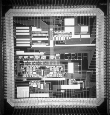 Fabricated analog very-large-scale integration (VLSI) chip used to mimic neuronal processes involved in memory and learning. Image: Guy Rachmuth Fabricated analog very-large-scale integration (VLSI) chip used to mimic neuronal processes involved in memory and learning. Image: Guy Rachmuth