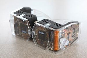 The Department of Energy’s Pacific Northwest National Laboratory received a Federal Laboratory Consortium award for developing this prototype virtual retina display, called Real Vision. The 3-D goggles use micromirrors similar to a projector to reflect light into the eye. PNNL recognized for transferring innovation to the marketplace