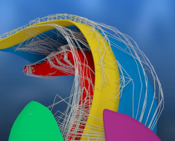 This is a 3-D image of the hippocampus of a rat. Credit: M. Pyka This is a 3-D image of the hippocampus of a rat. Credit: M. Pyka