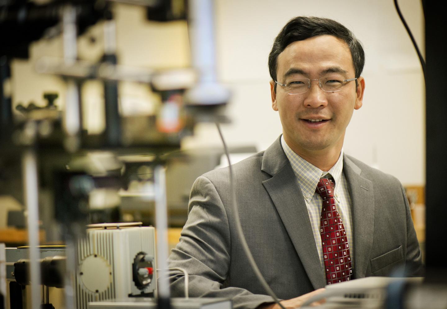This is Weidong Zhou, UT Arlington professor of electrical engineering. This is Weidong Zhou, UT Arlington professor of electrical engineering.