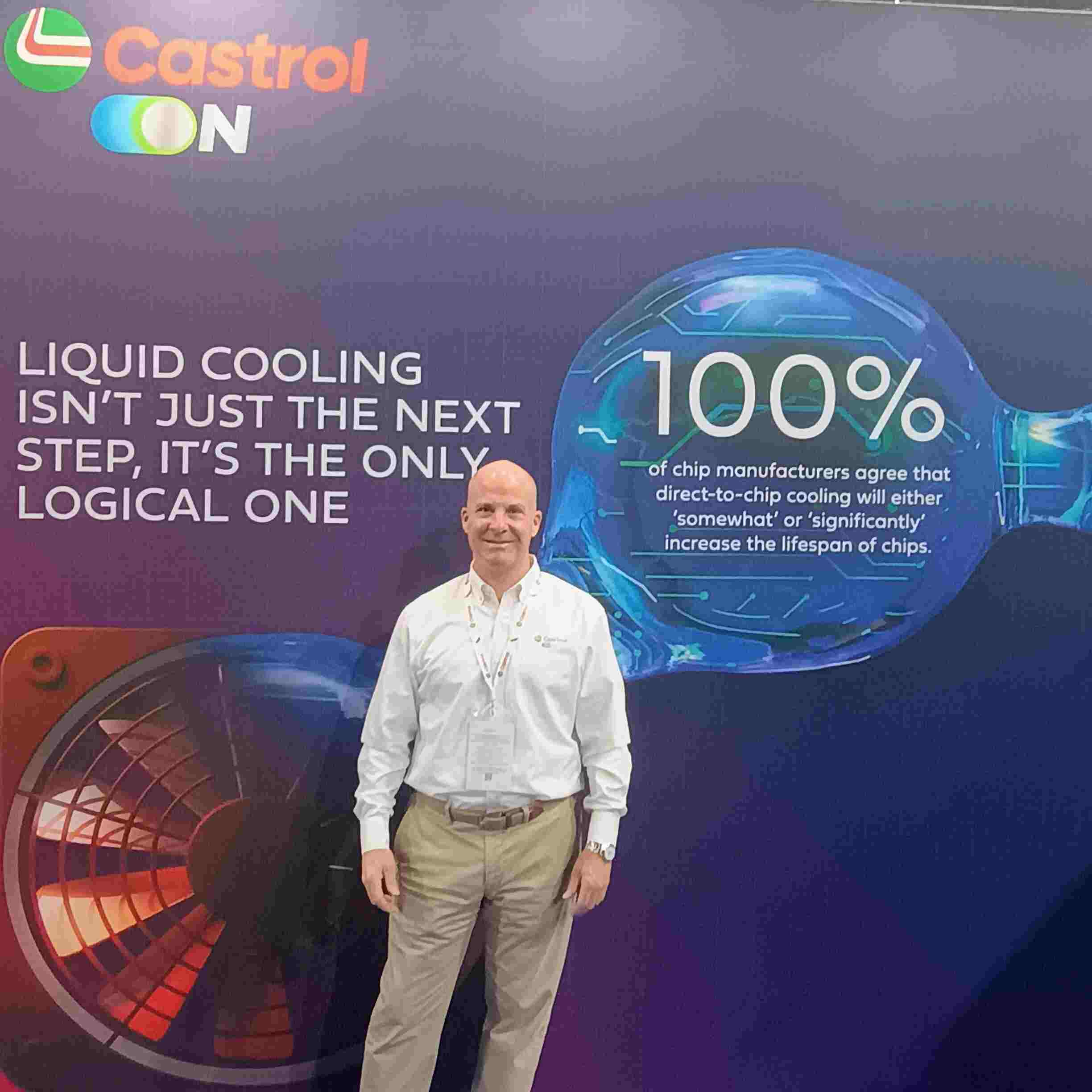 Darren Burgess, Castrol’s Data Center Cooling