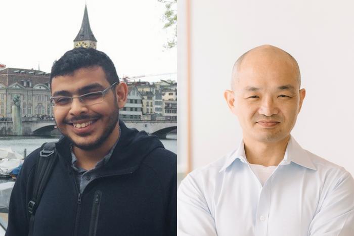 PhD Graduate Osama Abdin and Professor Philip M. Kim. PhD Graduate Osama Abdin and Professor Philip M. Kim.
