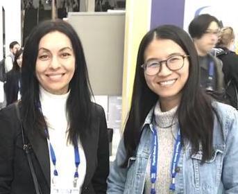 Roya Zandi (left) and Siyu Li. (UCR/Zandi lab)