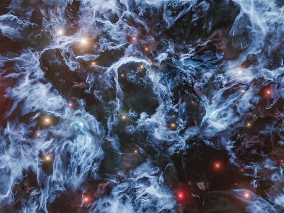 The blue nebula with bright stars background. Credit: Wirestock The blue nebula with bright stars background. Credit: Wirestock