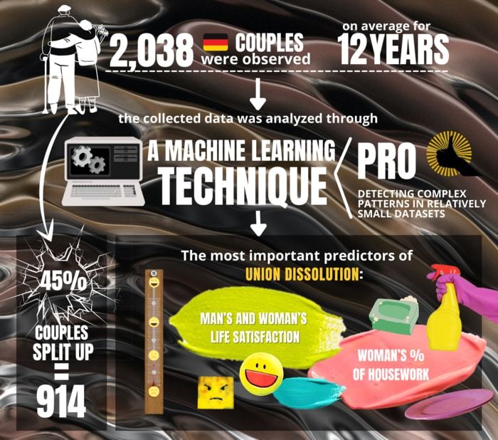 Letizia Mencarini, Bocconi University, Milan, and co-authors used a Machine Learning technique to predict couple dissolution in a study published in Demography.  CREDIT Weiwei Chen