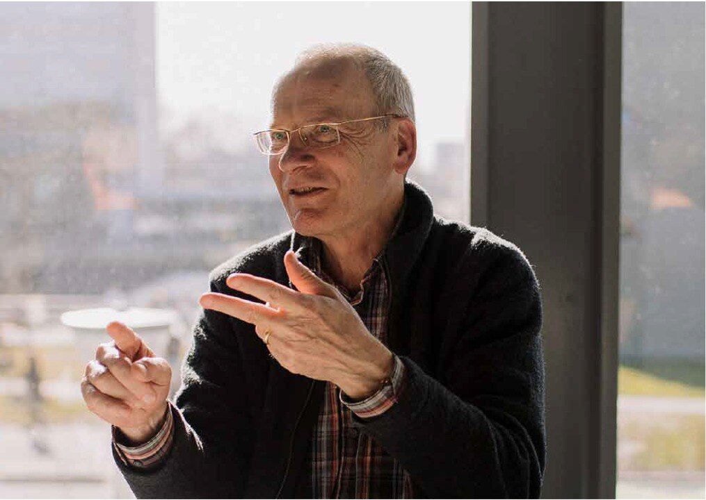 Herbert Jaeger, Professor of Computing in Cognitive Materials at CogniGron | Photo Marleen Annema